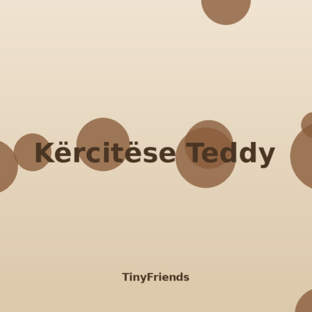 Kërcitëse e butë Teddy